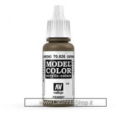 Vallejo Model Color 70.826 German Camouflage Med. Brown 17ml