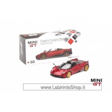 MINI GT 1:64 Panagi Huayra Roadster Rosso Monza TSM model Diecast Model Car