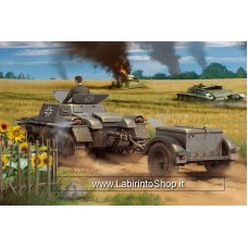 HobbyBoss German Munitionsschlepper Panzerkampwagen I Ausf A with Ammo Trailer 1/35