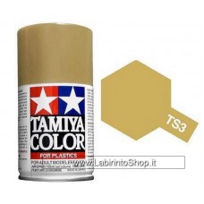 Tamiya Color - TS-3 Dark Yellow 100ml - Spray