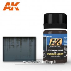 Ak Interactive Ak 069 Streaking Grime for Panzer Grey