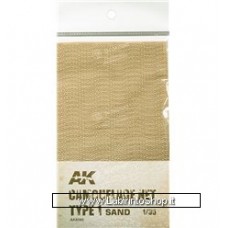 Ak Interactive Ak8060 Camouflage Net Type 1 Sand 1/35