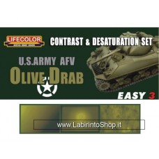 Lifecolor Acrylics LC-MS03 U.S. Army AFV Olive Drab