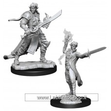 Dungeons & Dragons: Pathfinder Battles Deep Cuts Unpainted Minis: Male Elf Magus Magic User