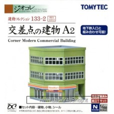 Tomytec 133 Corner Modern Commercil Building 1/150