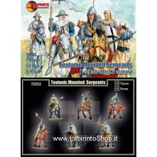 Mars 72053 - Teutonic Mounted Sergeants - 30 figures 1/72