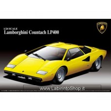 Aoshima Bunka Kyozai 1/24 Super Auto Serie No.1 Lamborghini Countach (Plastic model)