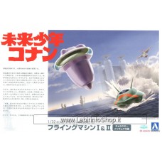 Aoshima 1/32 - 1/144 Future Boy Conan Flying Machine I & II Plastic model