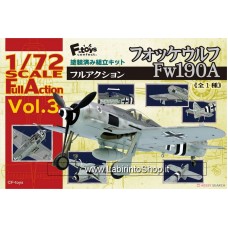 Full Action Focke Wulf Fw190A (Shokugan) 1/72