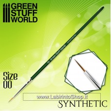 Green Stuff World GREEN SERIES Synthetic Brush - Size 00