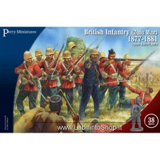 Perry Miniatures British Infantry Zulu War 1877-1881 28mm 1/56