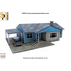 Residential Ranch Style House Car Port LHS P010 28mm