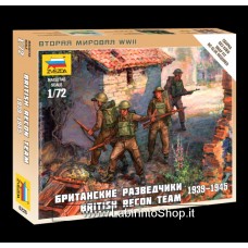 ZVEZDA British Recon Team 1939-1945 1/72