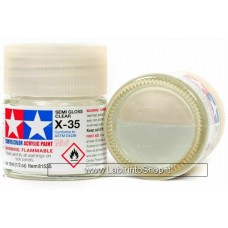 Tamiya Color Semi Gloss Clear X-35 10ml Bottle