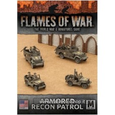 Flames Of War Armored recon Patrol 1/100