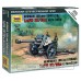 Zvezda -  6121german 105 Howitzer Lefh 18/18m With Crew 1/72