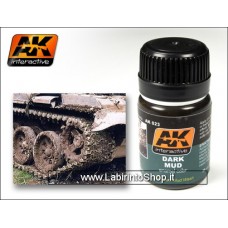 Ak Interactive Ak 023 Enamel Color Dark Mud