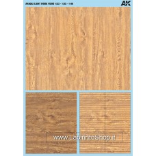 Ak Interactive Ak 9082 Wood Veins Decals 1/32 - 1/35 - 1/48