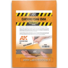 Ak Interactive Ak 8095 Carving Foam 8mm A4