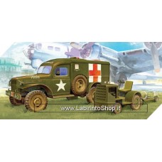 Academy 1/72 13403 WWII US Ambulance & Towing Trackor