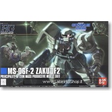 Bandai High Grade HG 1/144 MS-06F-2 Zaku II Type F2 (Zeon Ver.) (HGUC) Gundam Model Kits