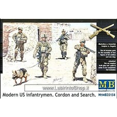 MasterBox 35154 Modern US Infantrymen Cordon and Search 1/35