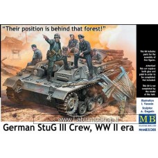 MasterBox 35208 German Stug III Crew WWII Era 1/35
