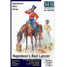 MasterBox 3209 1/32 Napoleonic Wars Series Napoleon's Red Lancer