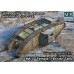 MasterBox 72006 1/72 Commemorating the 100th anniversary of World War One (1914-1918) Arras battle period 1917 MKII Female British Tank