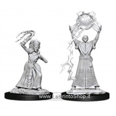 Dungeons & Dragons: Nolzur's Marvelous Unpainted Minis: Drow mage Drow Priestess