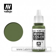Vallejo Model Color 70.967 Olive Green 17ml