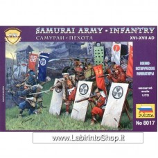 ZVEZDA Samurai Army – Infantry 1/72