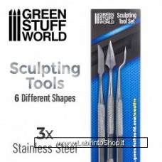Green Stuff World 3x Sculpting Tools