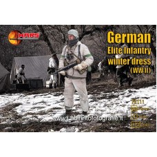 Mars 72111 - WWII German Elite Infantry in Winter Uniforms - 40 figures 1/72