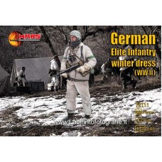 Mars 72111 - WWII German Elite Infantry in Winter Uniforms - 40 figures 1/72