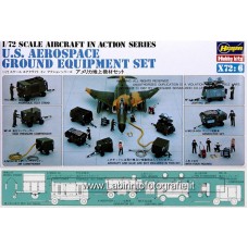 Hasegawa 1/72 U.S. Aerospace Ground Equipment Set Plastic Model Kit