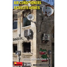 Miniart - 35638 - Air Conditioners Satellite Dishes