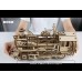 Robotime Locomotive Mechanical Gears Wood Model Kit
