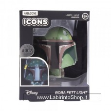Star Wars Boba Fett Icon Light Paladone 10cm circa