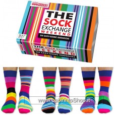 The sock Excange Week End Six oddsocks For Man Size 39-46