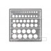 Tamiya Modeling Template Round 1-12.50mm