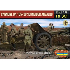 Strelets 1/72 A016 Cannone da 105/28 Schneider Ansaldo