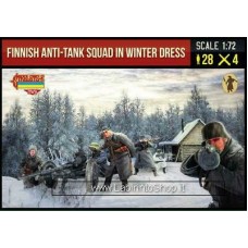 Strelets 1/72 245 Finnish Anti-tank Squad in Winter Dress