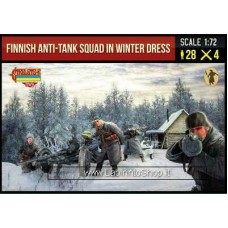 Strelets 1/72 246 Finnish Anti-tank Squad in Winter Dress