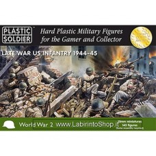 Plastic Soldier World War Late War American Infantry 1944-45 1/100