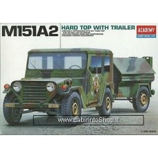 Academy 1/35 M151A2 Hard Top with Trailer