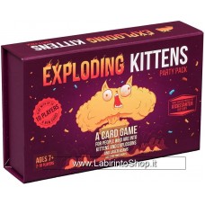 Exploding Kittens Party Pack - Edizione Italiana - Con segnabicchieri inclusi