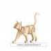 On the Farm 3d Wooden Puzzle Cat
