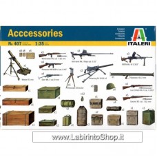 Italeri - 407 - Accessories allied 1/35