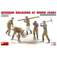 Miniart - 35065 - 1/35 German Soldiers at Work RAD